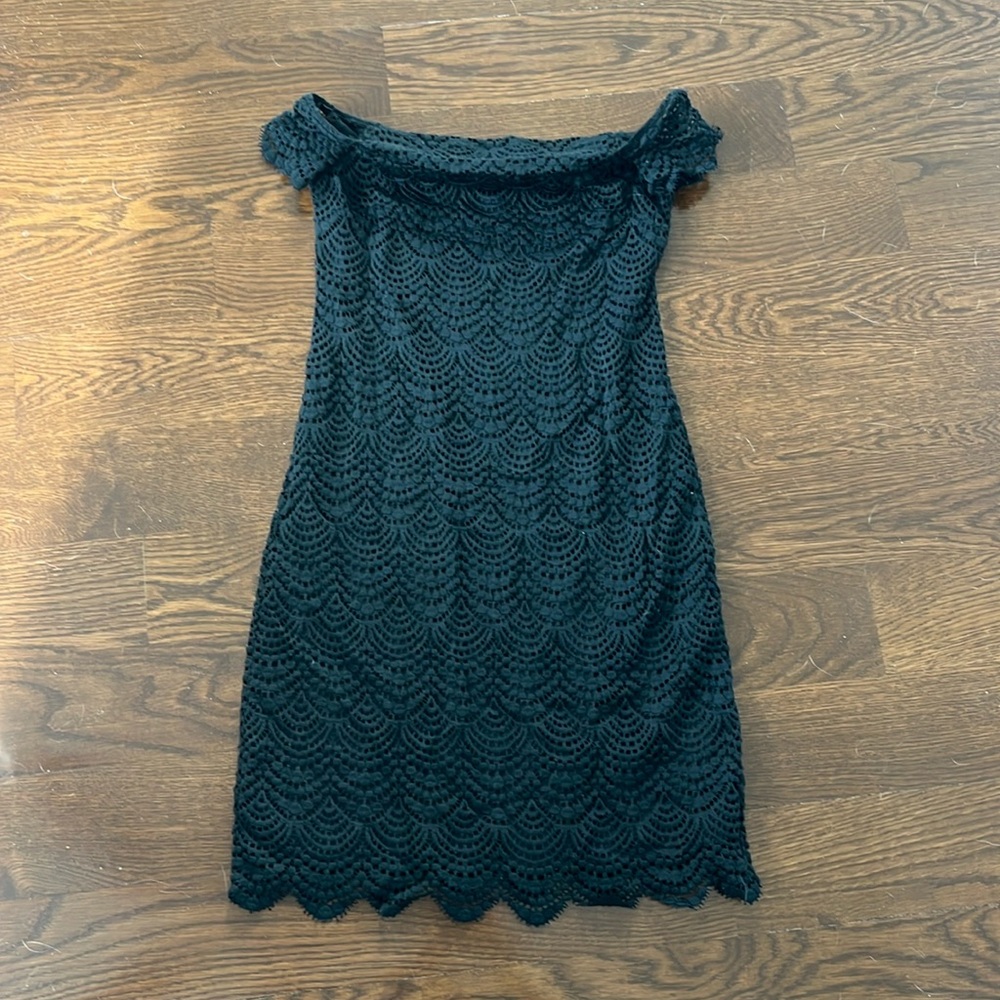 Black lace lily Pulitzer dress